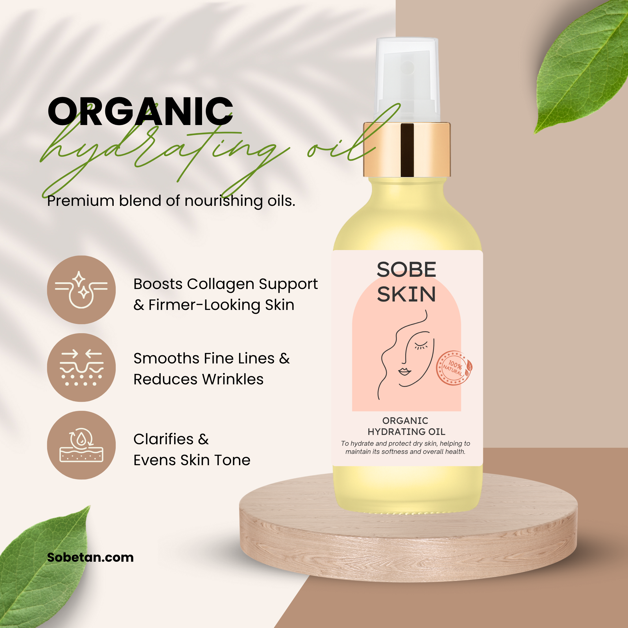 Organic Hydrating Oil