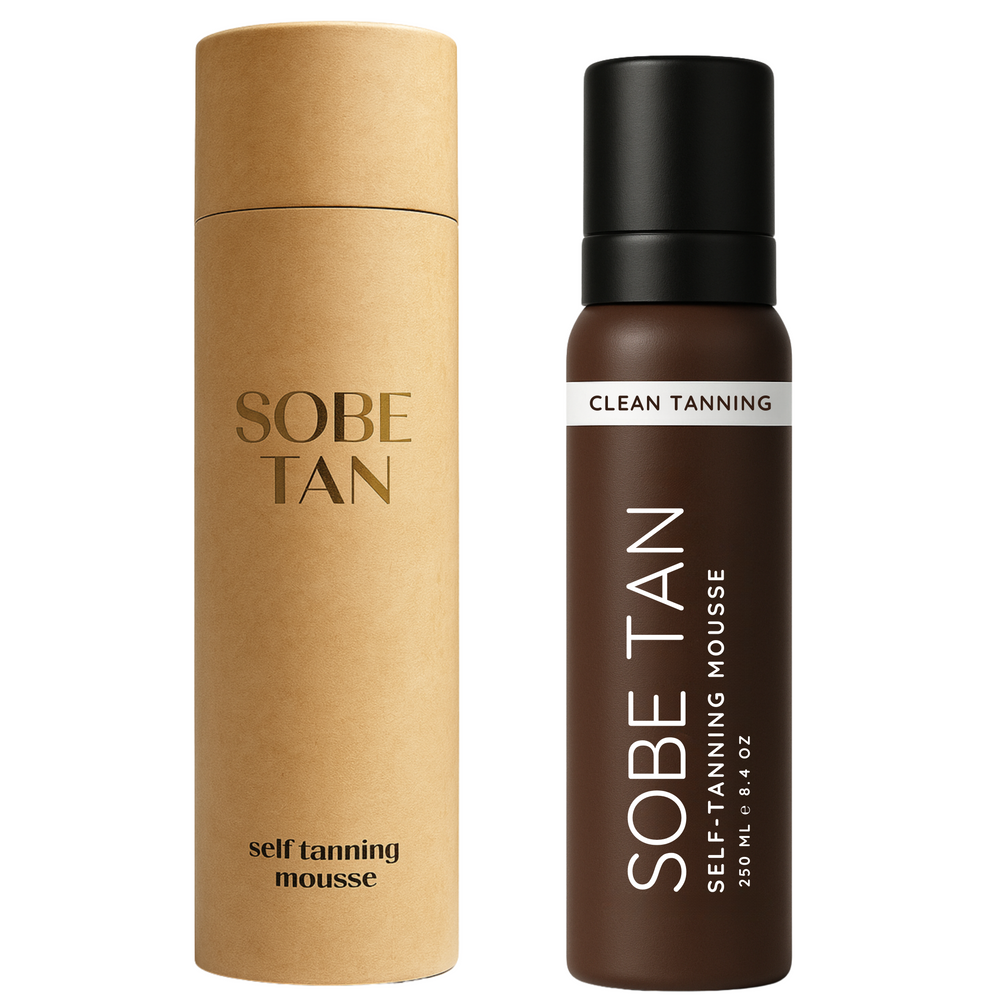 Mousse autobronceador con guante aplicador gratis