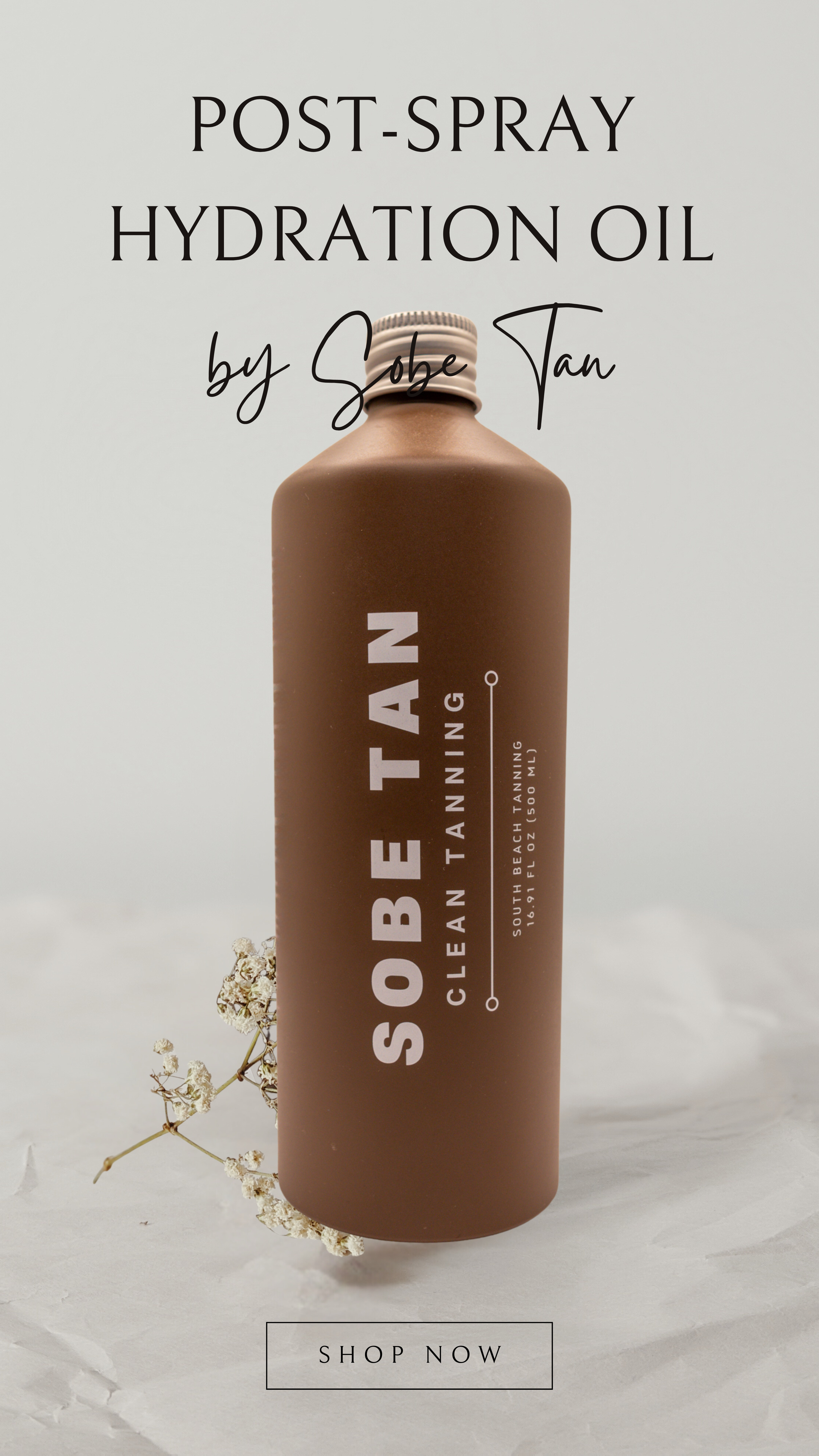 Post-Spray Hydration Oil