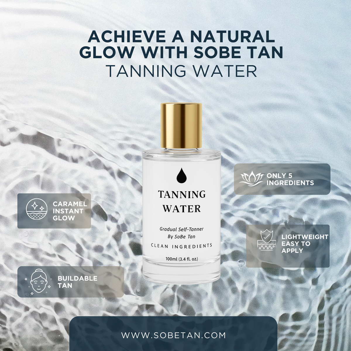 Agua Bronceadora Sobe Tan